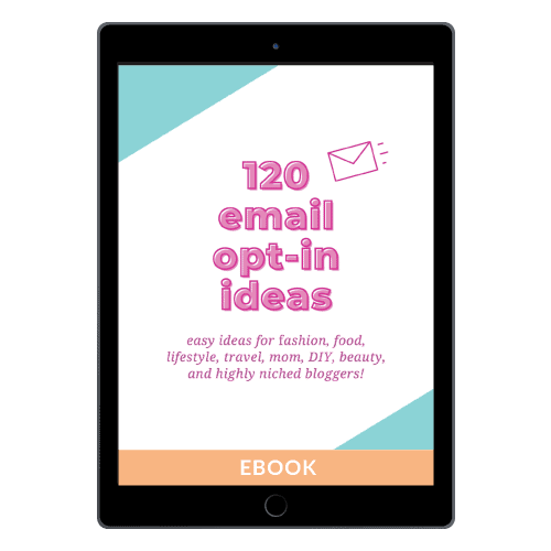 120 email opt-in ideas