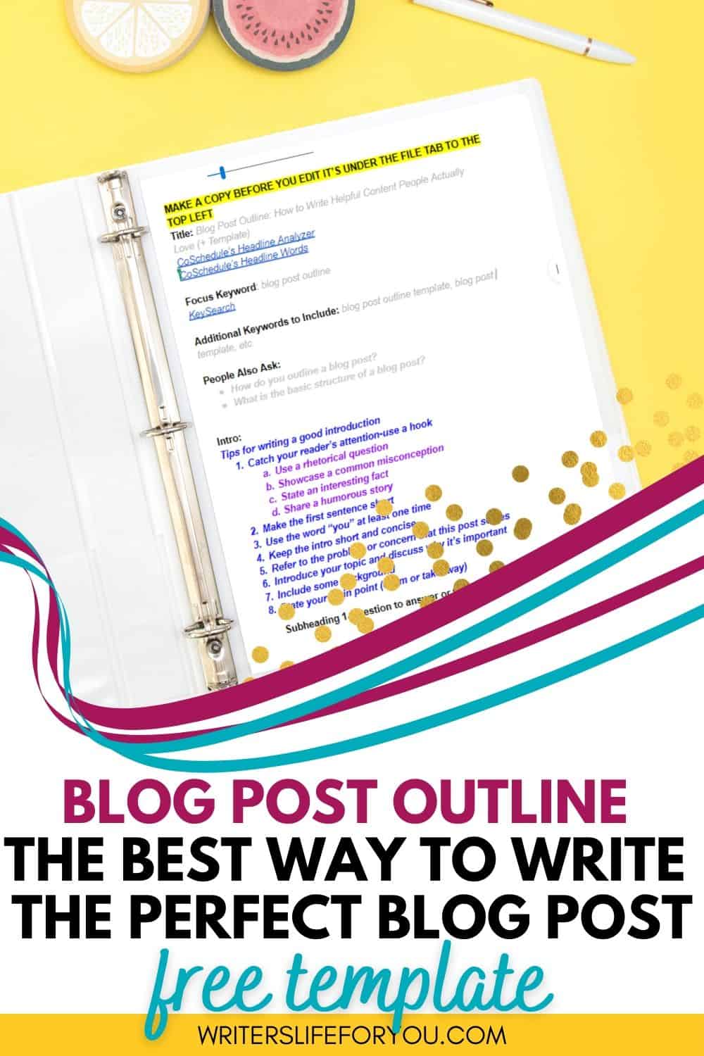 Blog Post Outline: How to Write Helpful Content People Actually Read (+Template)