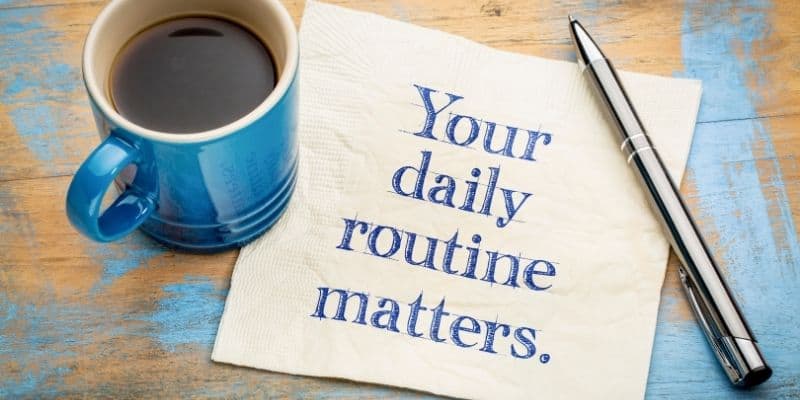 how to plan a week to be productive daily routine