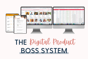 Discover the ultimate planners for bloggers with The Digital Product Boss System.