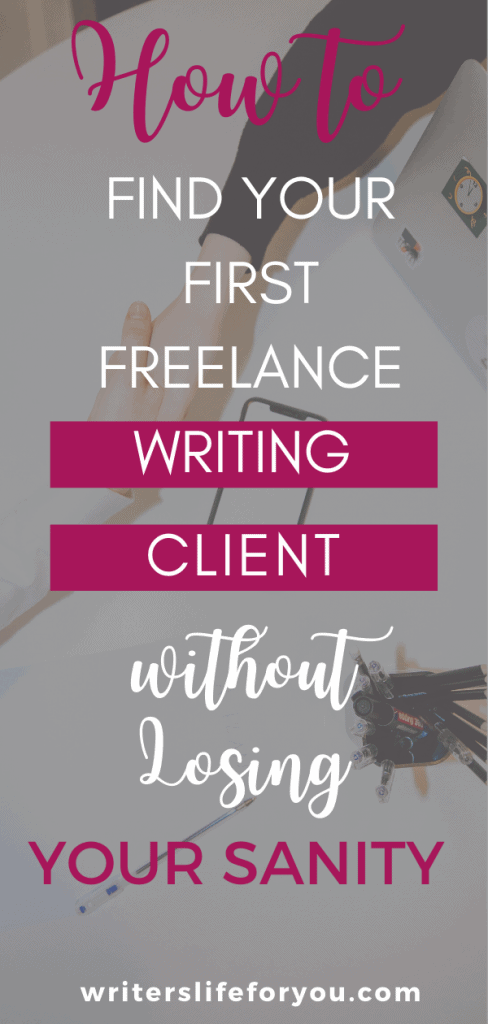 freelance writing client pin