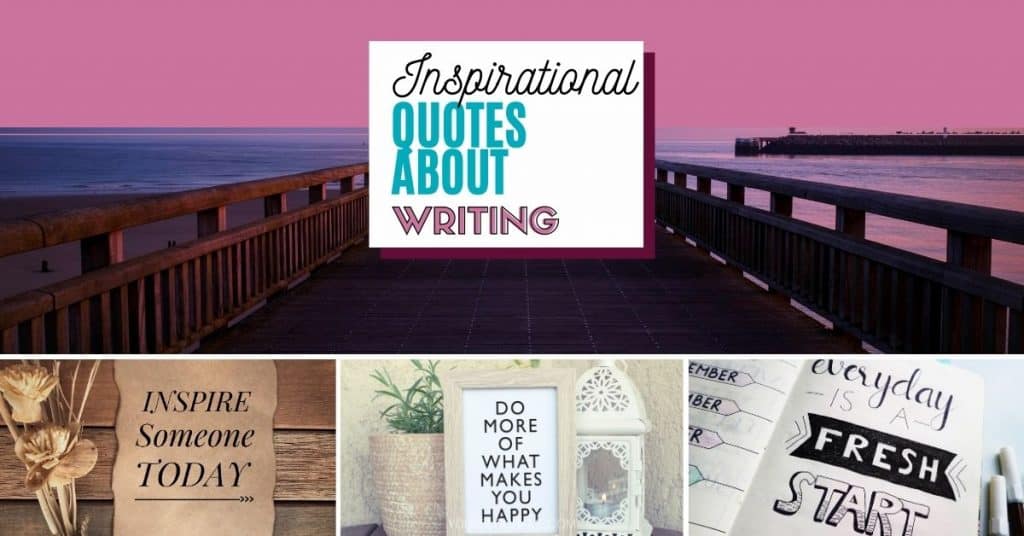 Inspirational Quotes About Writing boardwalk with ocean picture