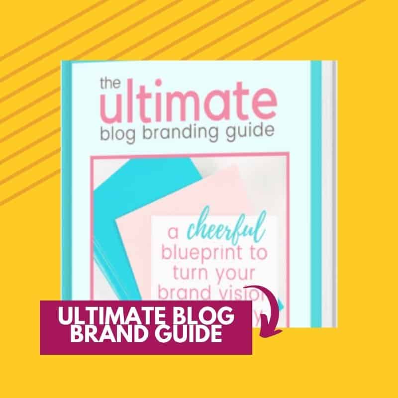 ULTIMATE BLOG BRAND GUIDE affiliate