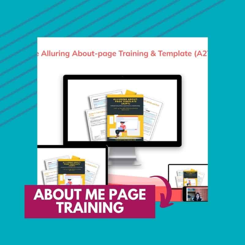 about me page affiliate