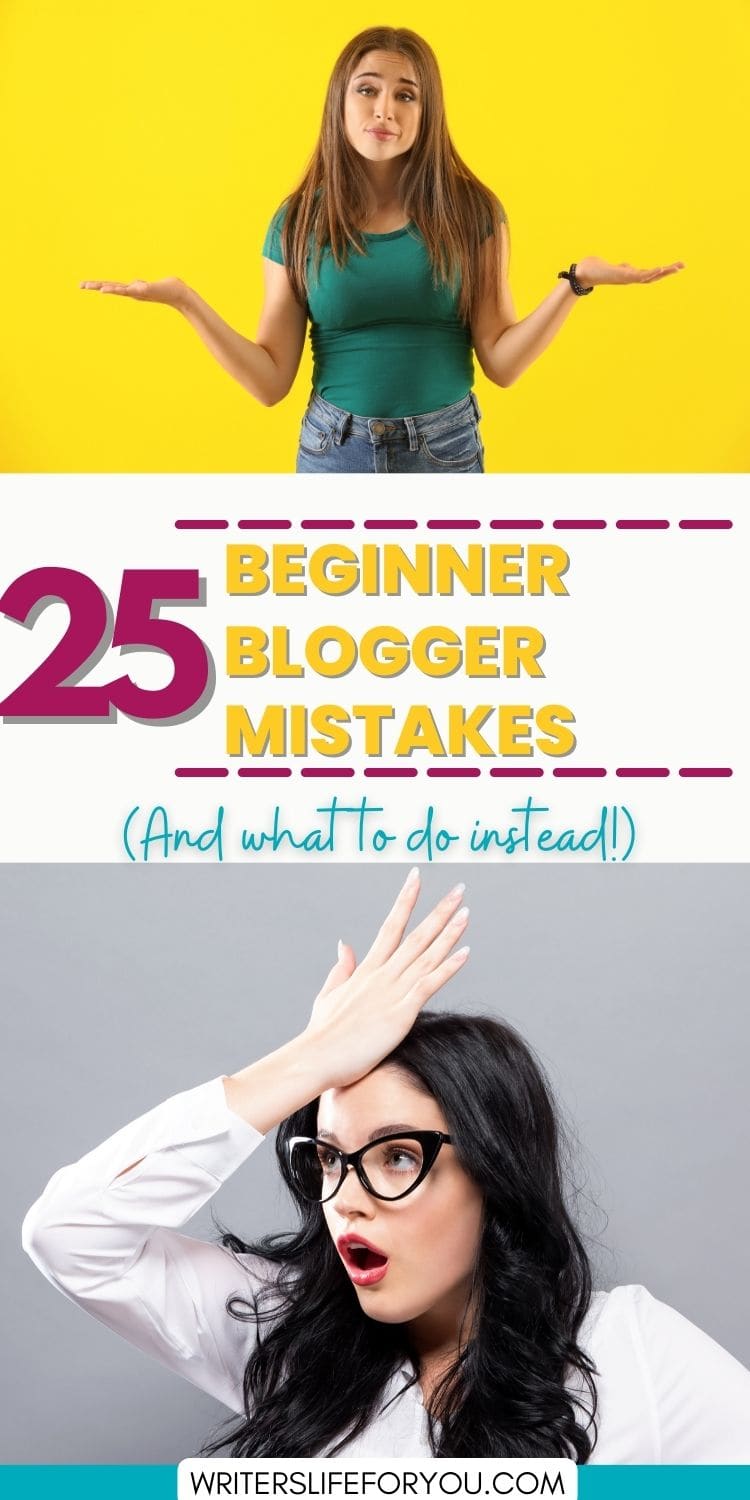 25+ Amateur Blogging Mistakes NOT to Make This Year