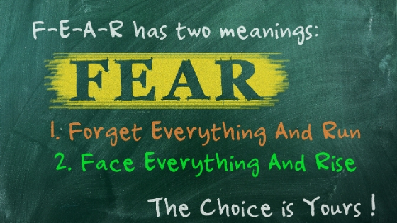 fear has two meanings