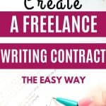 freelance writing contract that protects you