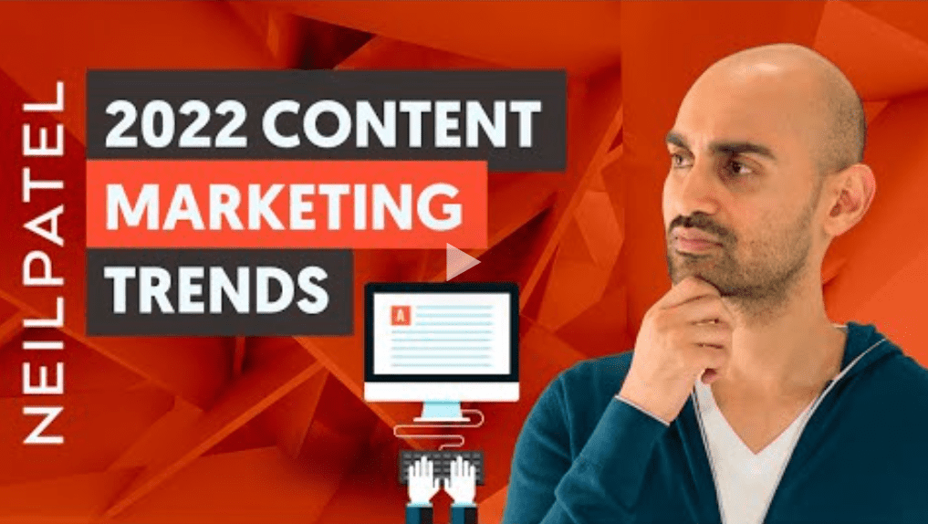 neil patel content marketing trends youtube cover