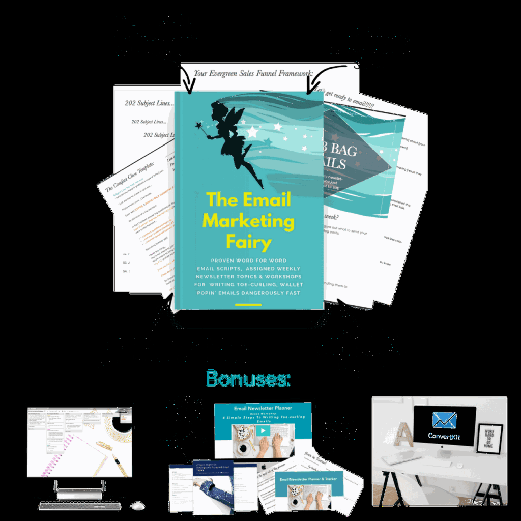 the email marketing fairy + bonuses