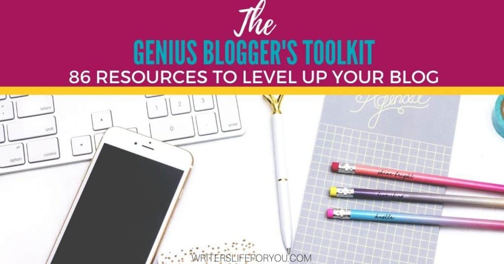 the genius blogger's toolkit-1