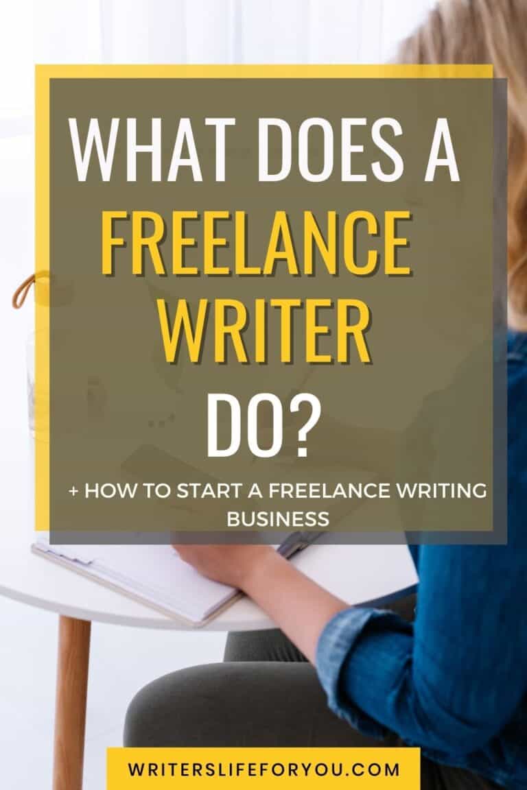 What Does a Freelance Writer Do All Day?